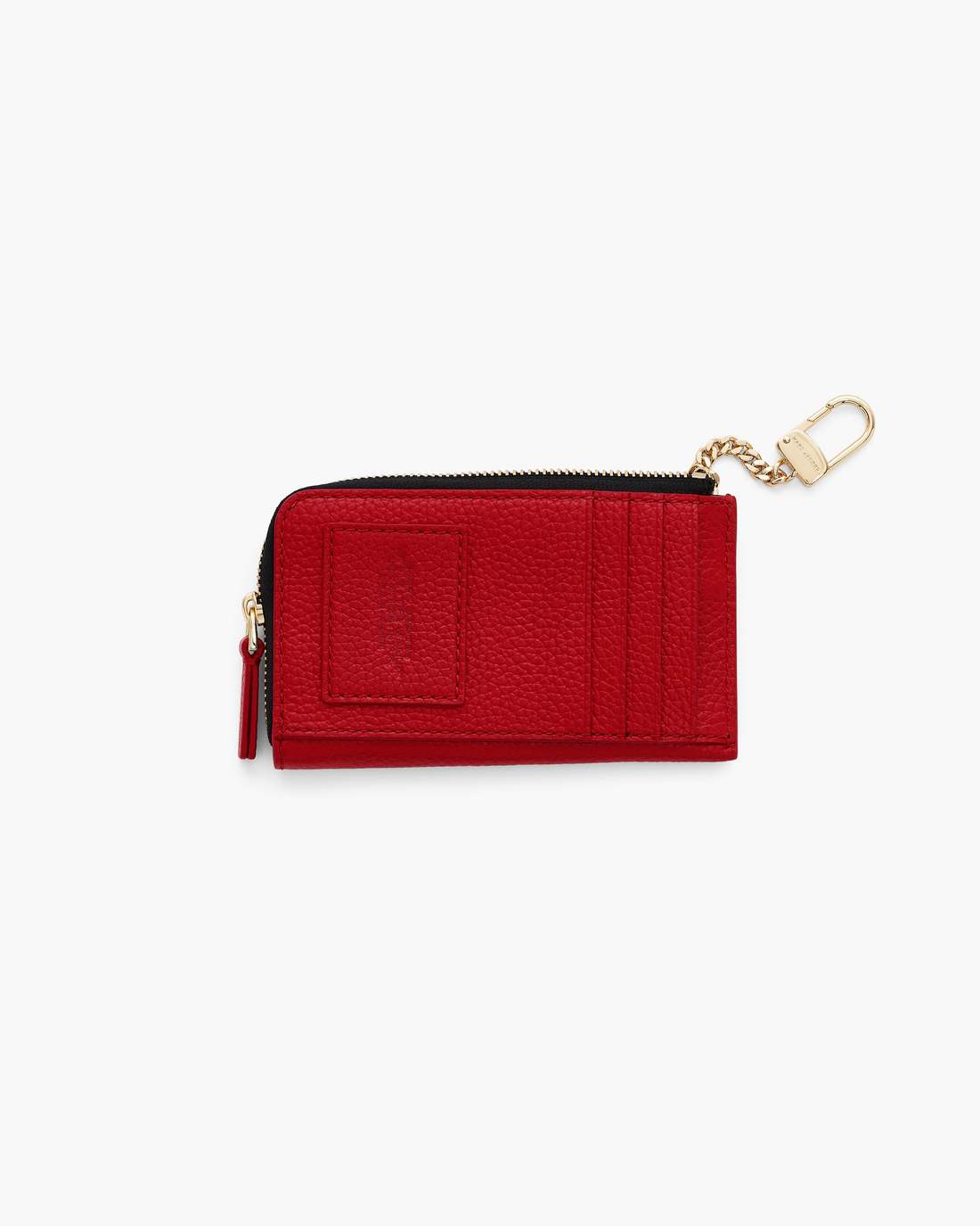 The Leather Top Zip Multi Wallet True Red Marc Jacobs
