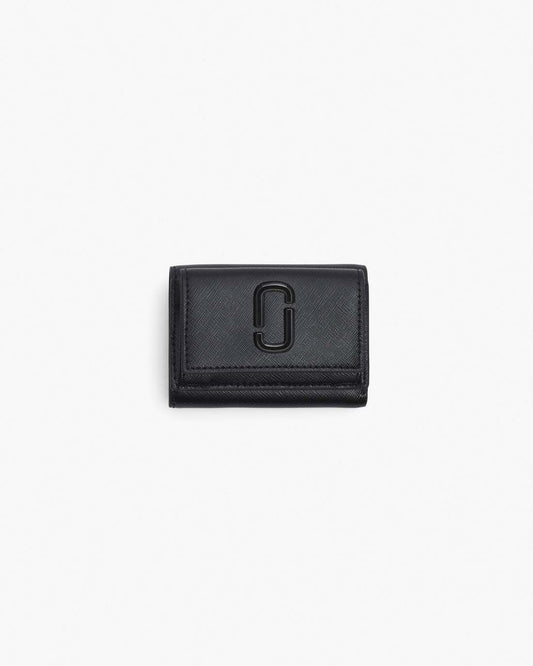 The Utility Snapshot DTM Mini Trifold Wallet Black Marc Jacobs