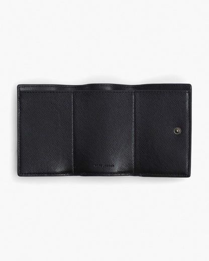 The Utility Snapshot DTM Mini Trifold Wallet Black Marc Jacobs