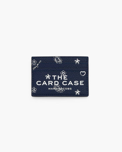 The Bandana Card Case Navy Multi Marc Jacobs