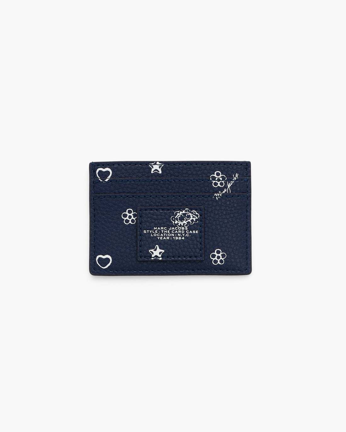 The Bandana Card Case Navy Multi Marc Jacobs