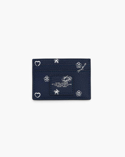 The Bandana Card Case Navy Multi Marc Jacobs