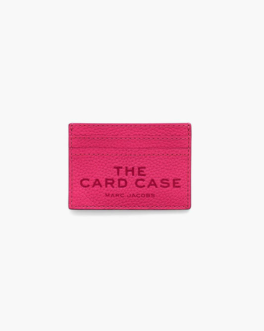 The Leather Card Case Raspberry Pink Marc Jacobs