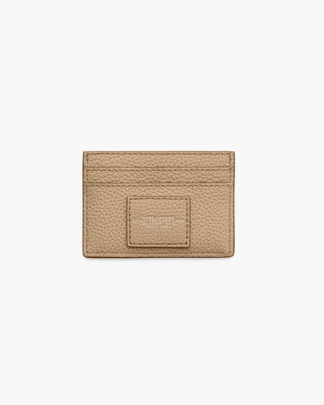 The Leather Card Case Camel Marc Jacobs