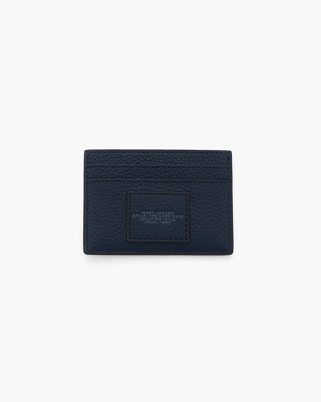 The Leather Card Case Blue Sea Marc Jacobs