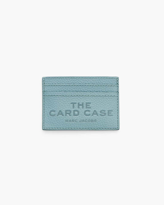 The Leather Card Case Sky Blue Marc Jacobs