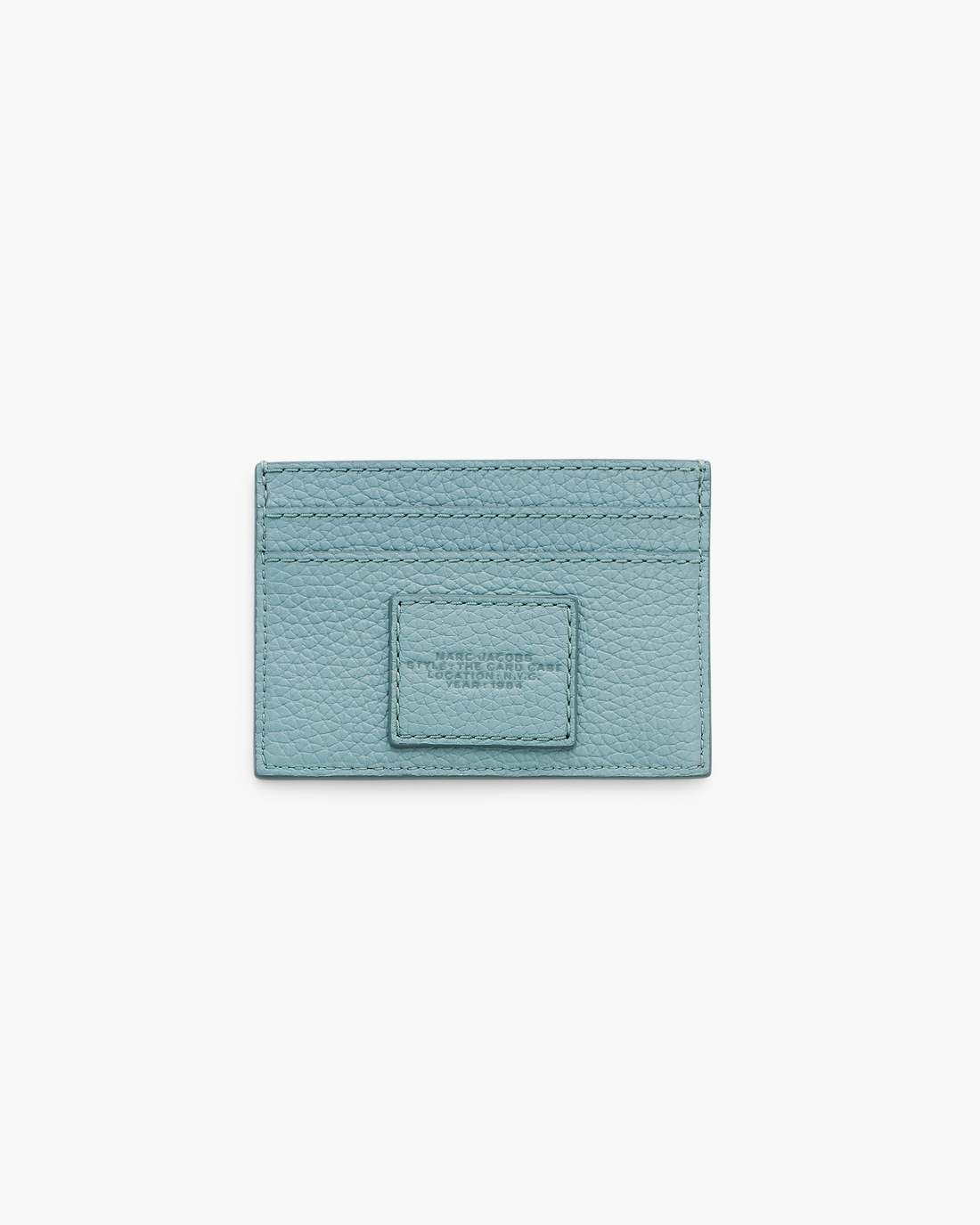 The Leather Card Case Sky Blue Marc Jacobs