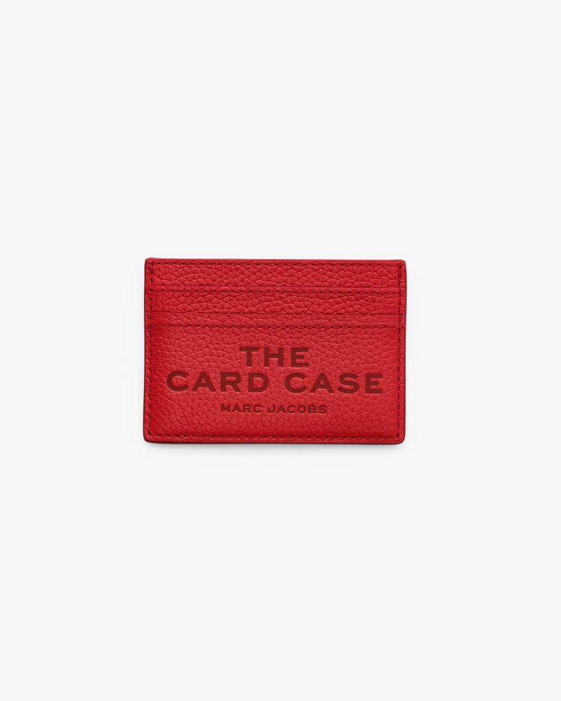 The Leather Card Case True Red Marc Jacobs