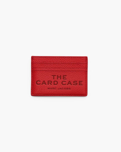 The Leather Card Case True Red Marc Jacobs