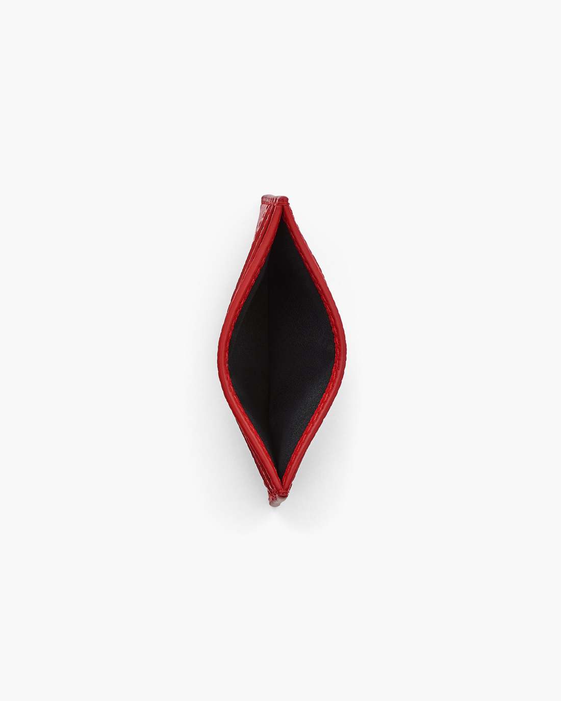 The Leather Card Case True Red Marc Jacobs