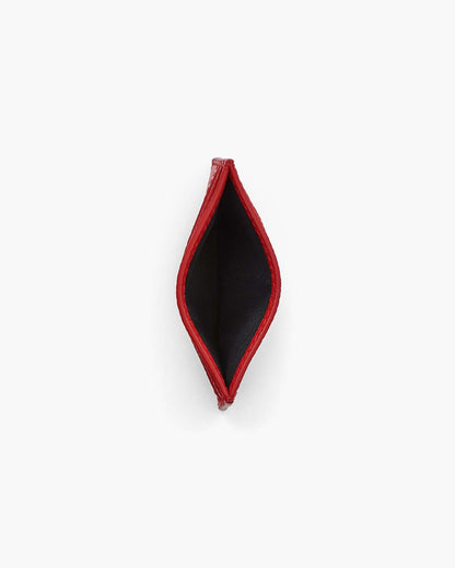 The Leather Card Case True Red Marc Jacobs