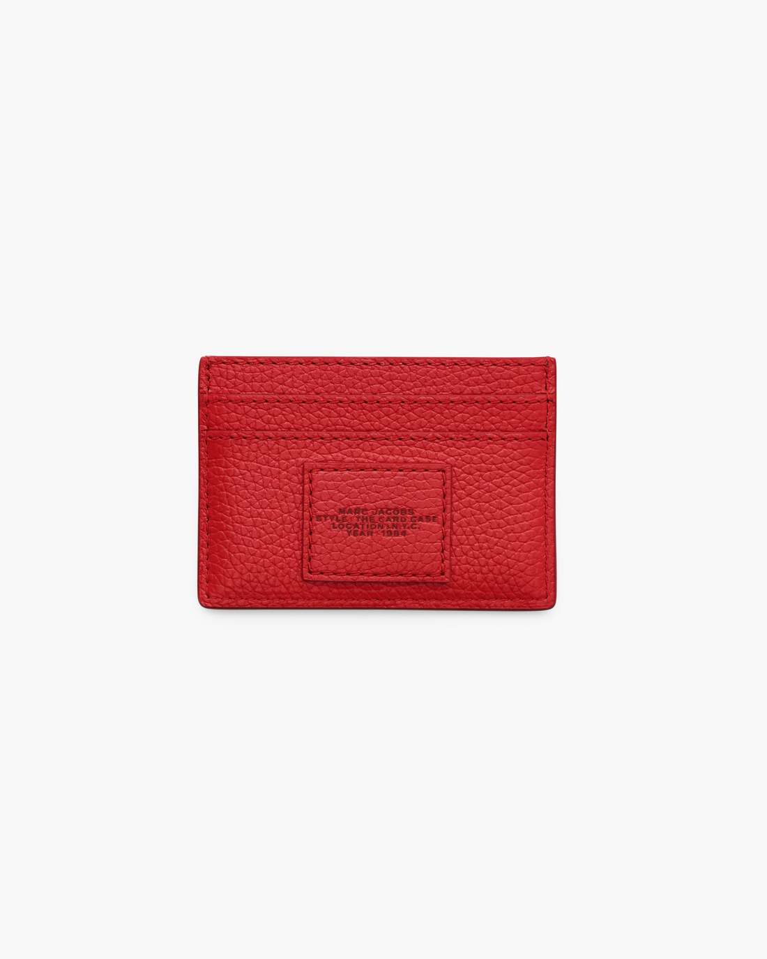 The Leather Card Case True Red Marc Jacobs