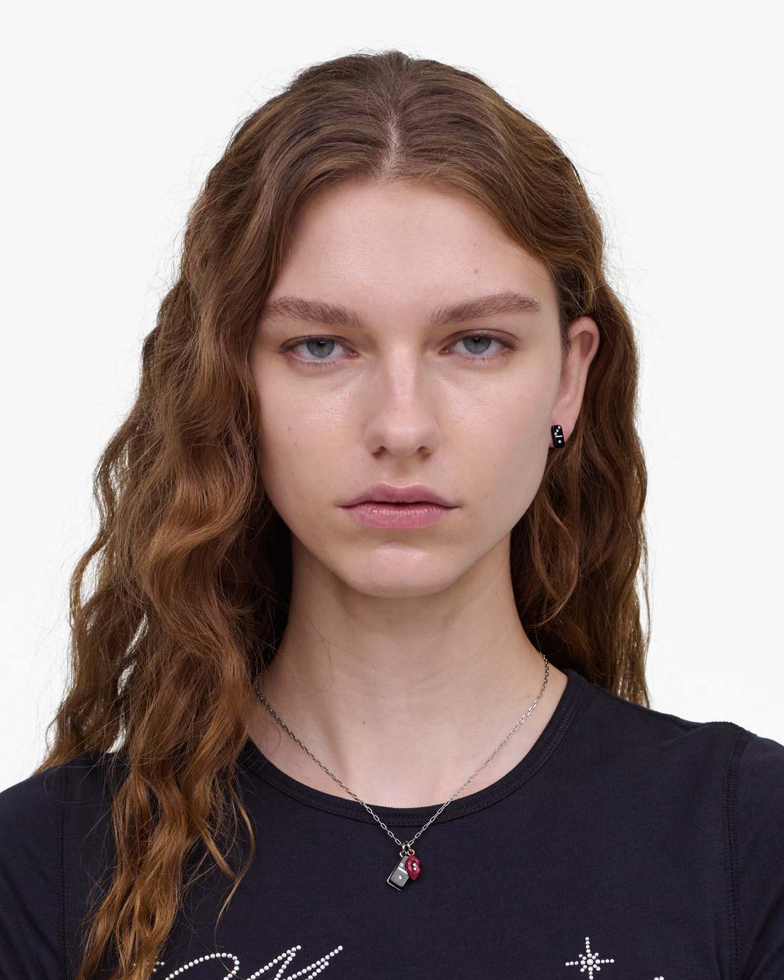 The Trinket Pendant Necklace Silver/Multi Marc Jacobs
