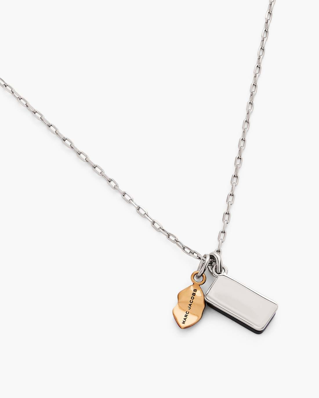 The Trinket Pendant Necklace Silver/Multi Marc Jacobs