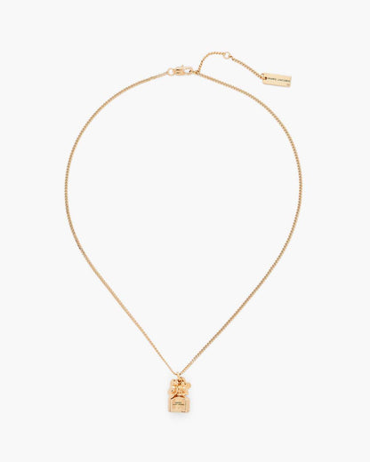 The Mini Icon Daisy Necklace Gold Marc Jacobs
