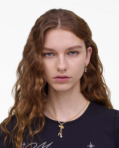 The Year Of The Horse Necklace Gold Marc Jacobs