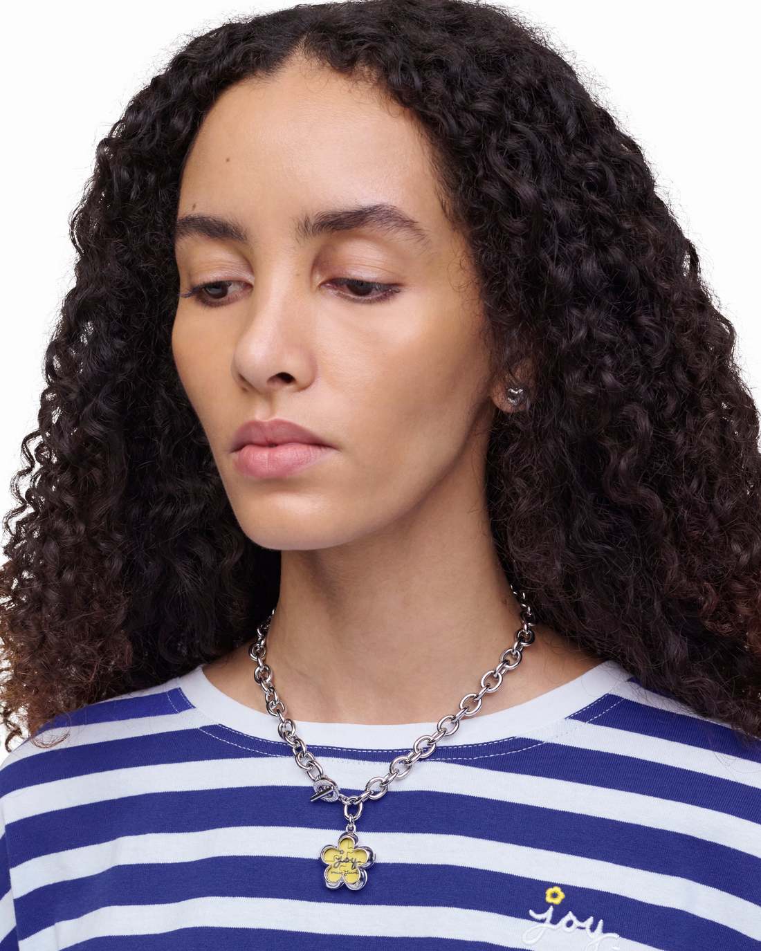 The Daisy Puzzle Necklace Silver/Multi Marc Jacobs
