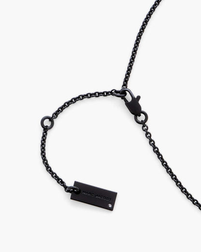The Daisy Pave Necklace Black/Black Crystal Marc Jacobs