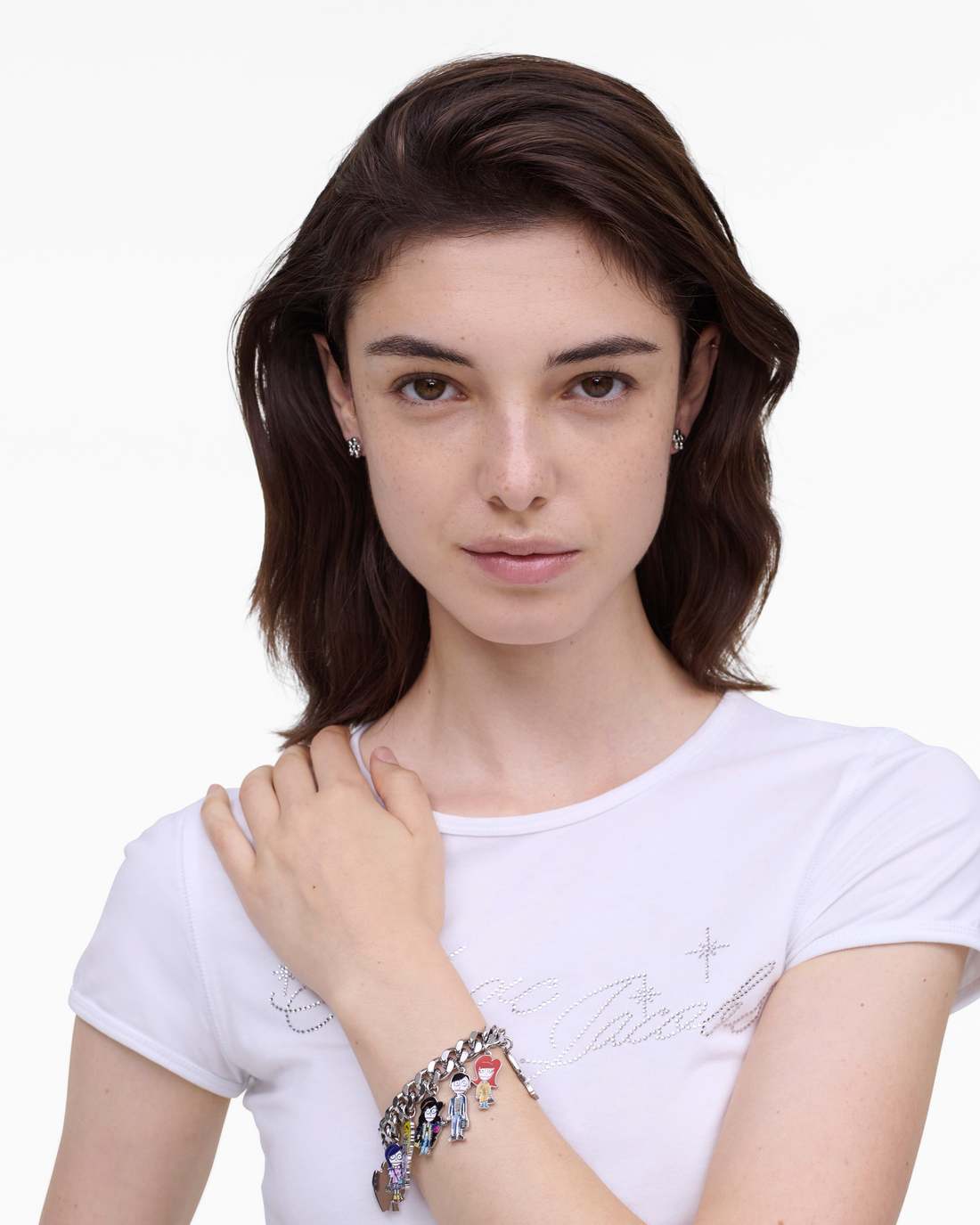 The Cities Charm Bracelet Silver/Multi Marc Jacobs