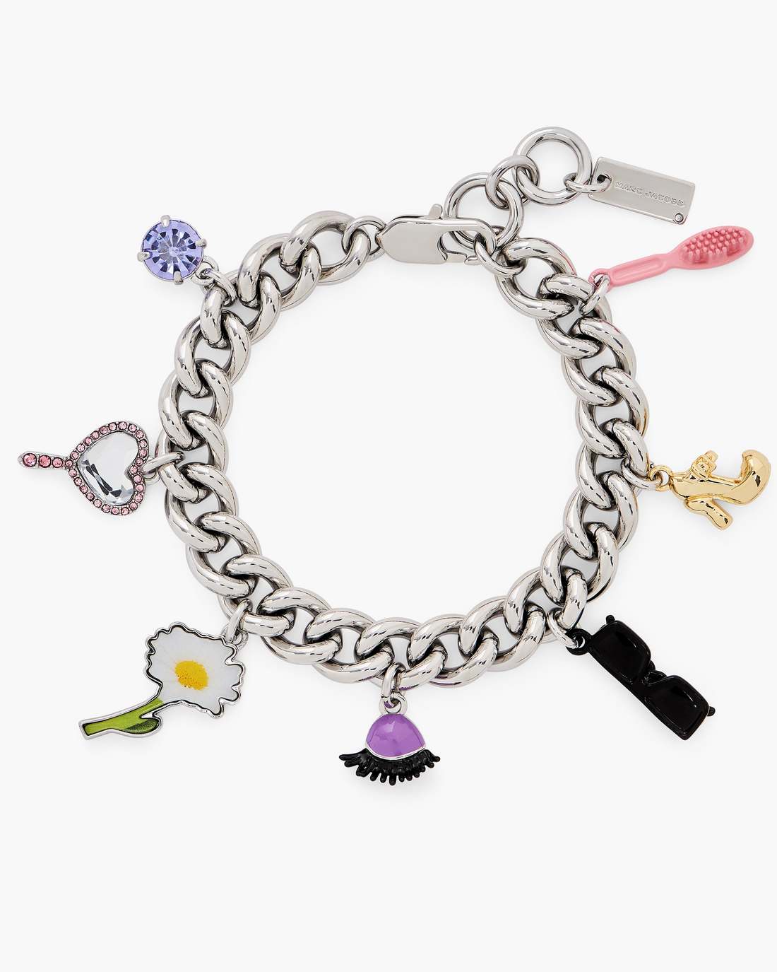 The Dollhouse Charm Bracelet Silver/Multi Marc Jacobs
