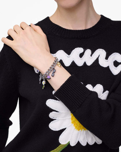 The Dollhouse Charm Bracelet Silver/Multi Marc Jacobs