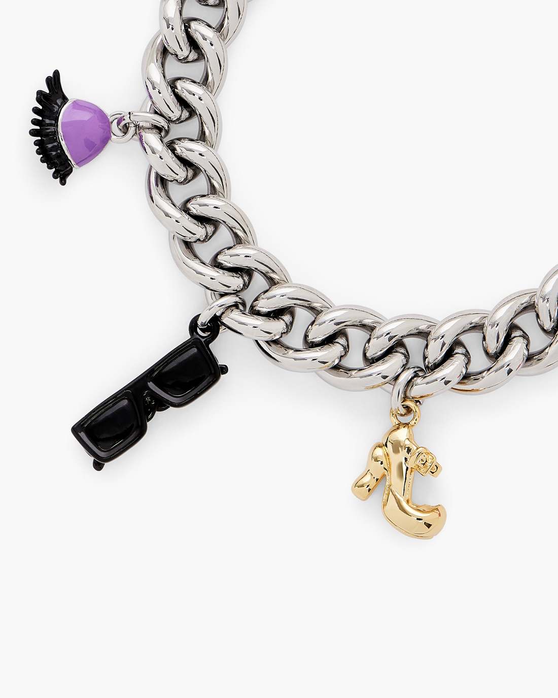 The Dollhouse Charm Bracelet Silver/Multi Marc Jacobs