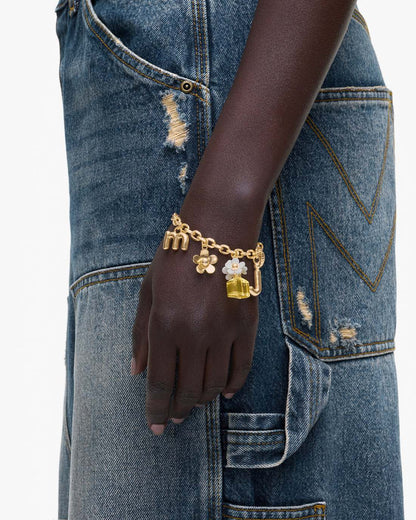 Daisy Charm Bracelet Gold/Yellow Multi Marc Jacobs