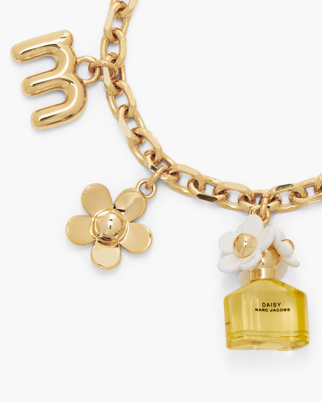 Daisy Charm Bracelet Gold/Yellow Multi Marc Jacobs