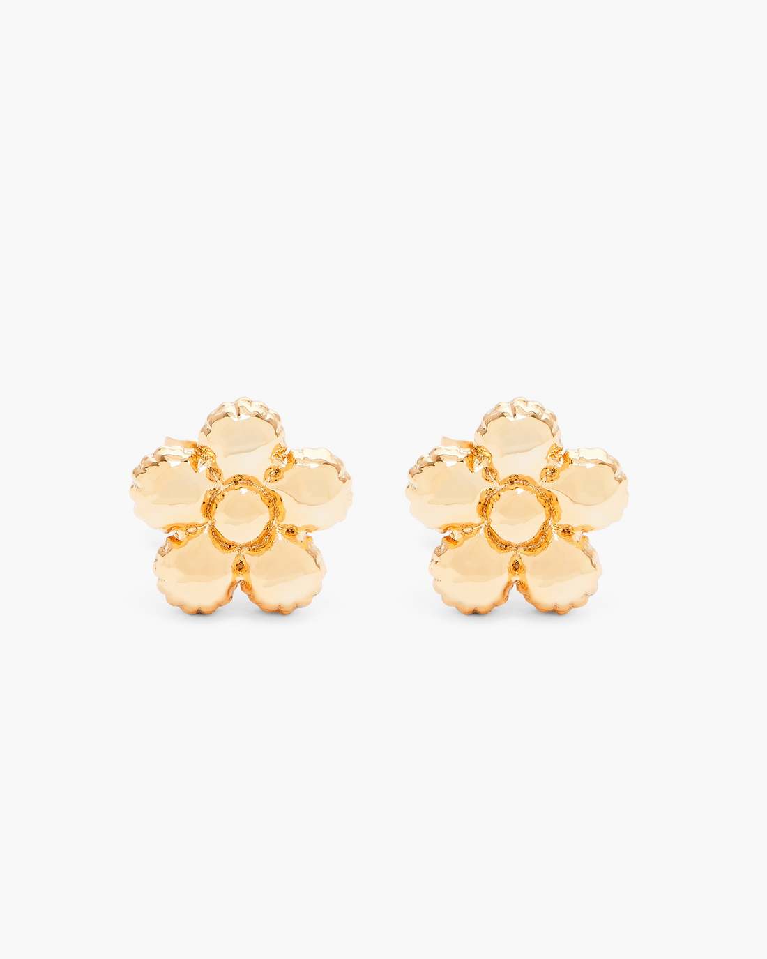 Daisy Balloon Stud Earrings Gold Marc Jacobs