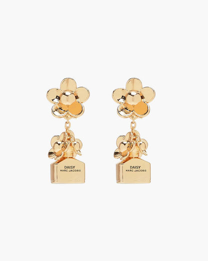 The Mini Icon Daisy Earrings Gold Marc Jacobs