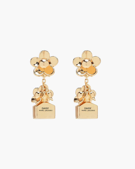 The Mini Icon Daisy Earrings Gold Marc Jacobs
