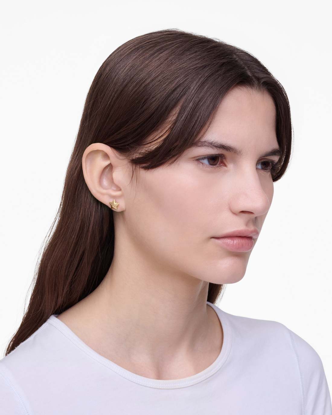 The Star Balloon Stud Earrings Light Antique Gold Marc Jacobs