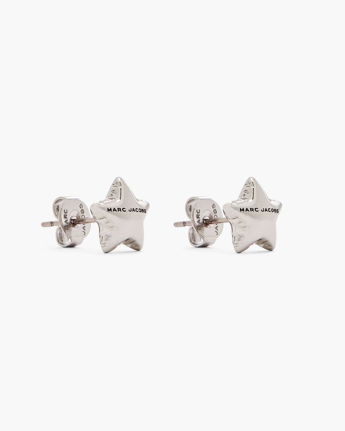 The Star Balloon Stud Earrings Light Antique Silver Marc Jacobs