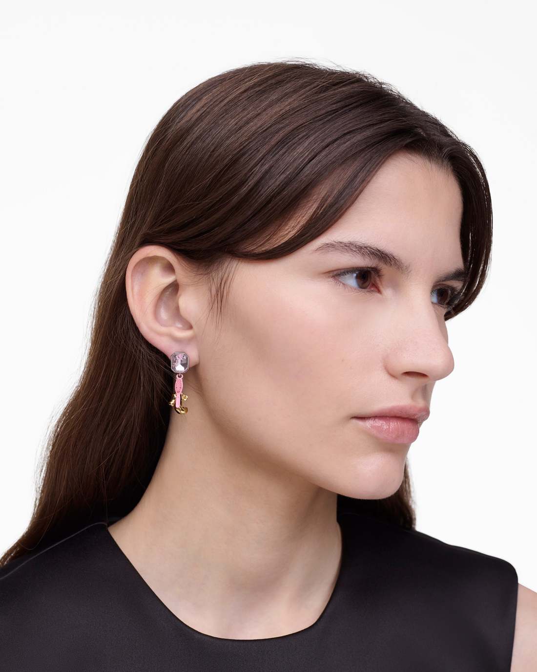 The Dollhouse Charm Earrings Silver/Multi Marc Jacobs