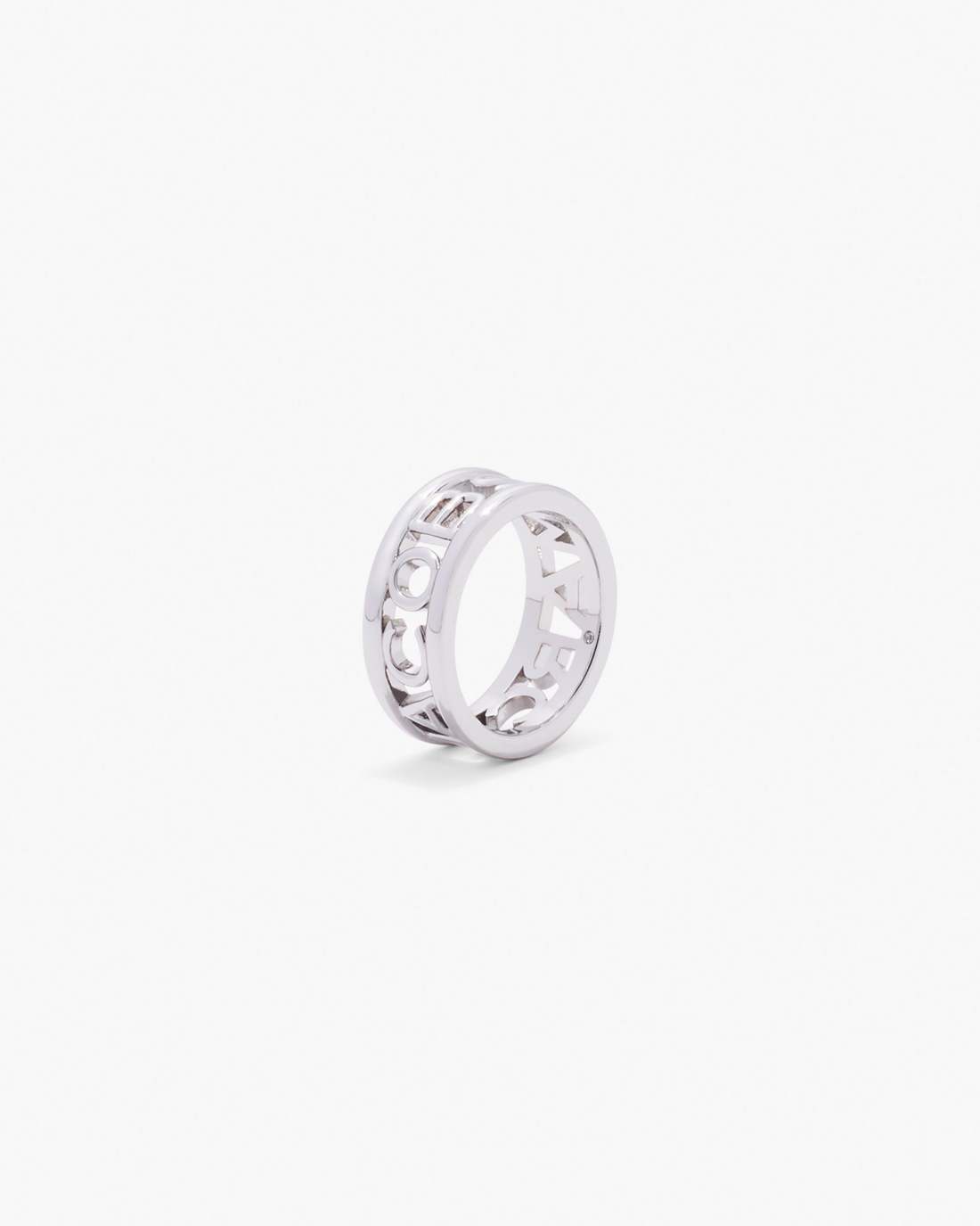 The Monogram Ring Silver Marc Jacobs