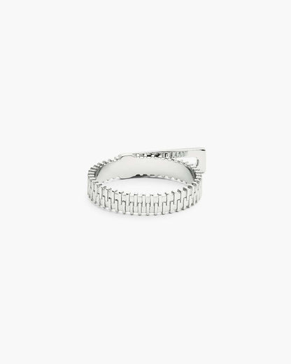 J Marc Zipper Ring Silver Marc Jacobs