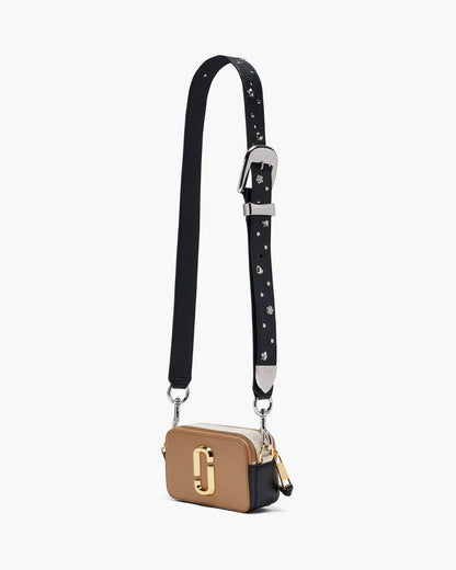 The Mini Icon Stud Leather Strap Black Multi Marc Jacobs