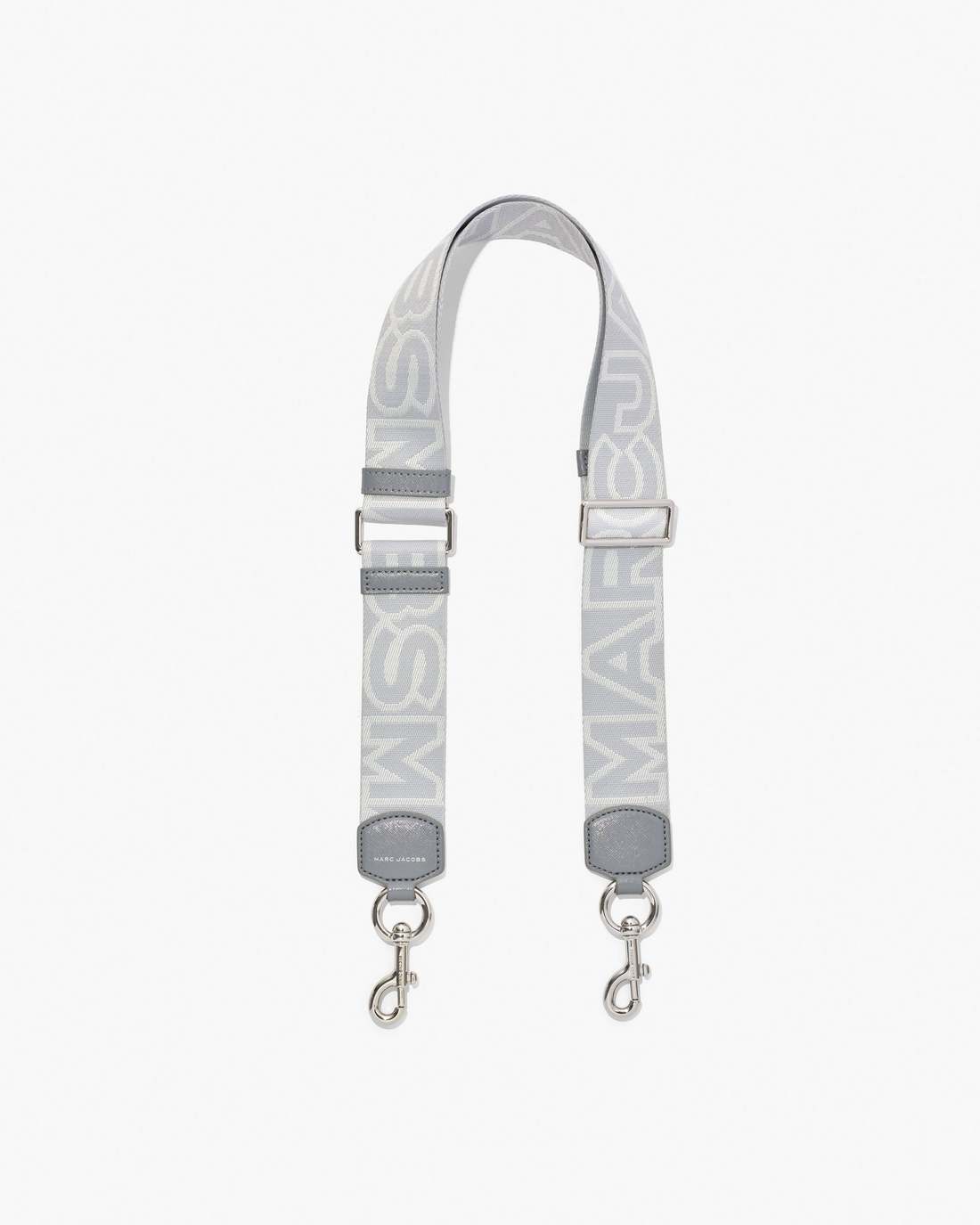 The Outline Logo Webbing Strap Wolf Grey Multi Marc Jacobs