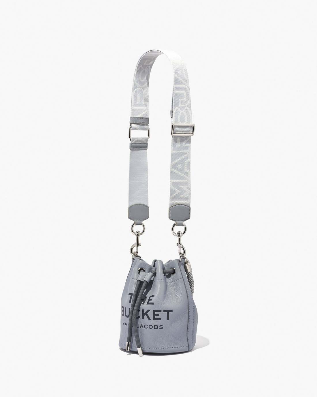 The Outline Logo Webbing Strap Wolf Grey Multi Marc Jacobs