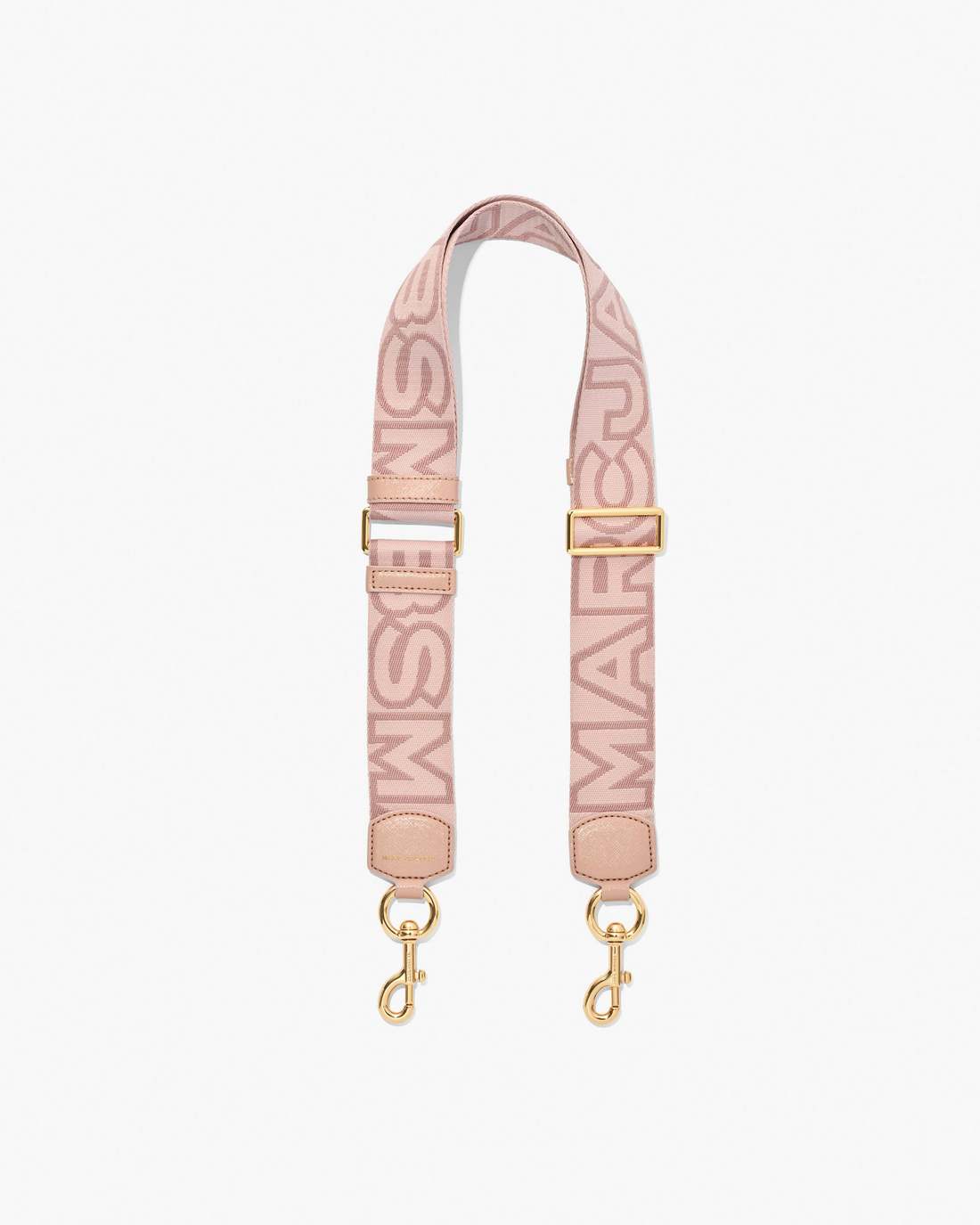 The Outline Logo Webbing Strap Rose Multi Marc Jacobs