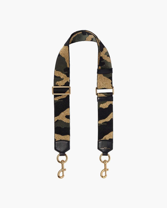The Camo Webbing Strap Black Multi Marc Jacobs
