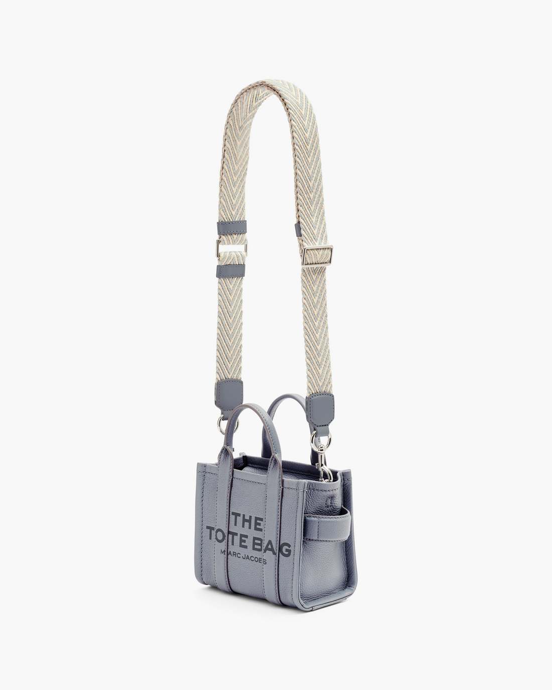 The Thin Arrow Webbing Strap Wolf Grey Multi Marc Jacobs