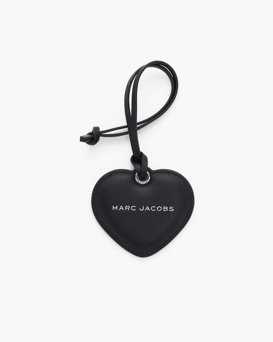 The Heart Mirror Bag Charm Black Marc Jacobs