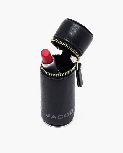 The Lipstick Case Bag Charm Black Marc Jacobs