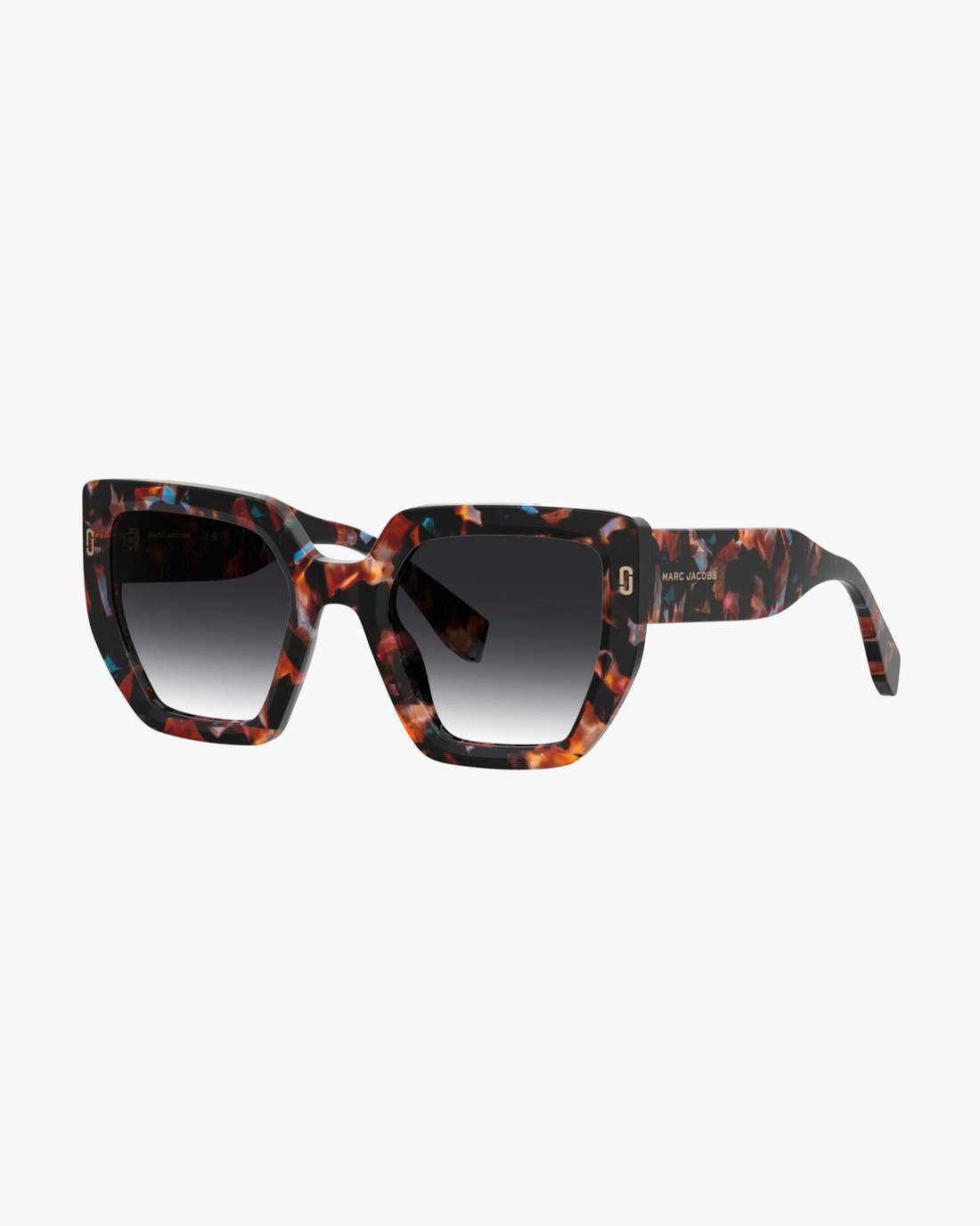 The J Marc Square Sunglasses Havana Multi Marc Jacobs