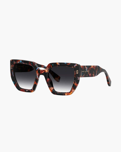 The J Marc Square Sunglasses Havana Multi Marc Jacobs