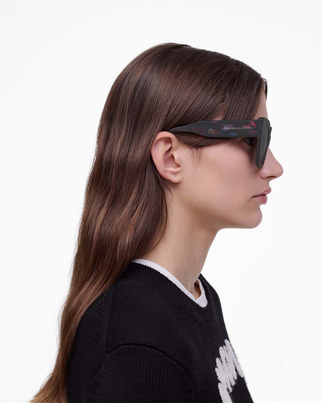 The J Marc Square Sunglasses Havana Multi Marc Jacobs