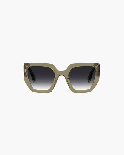 The J Marc Square Sunglasses Olive Marc Jacobs