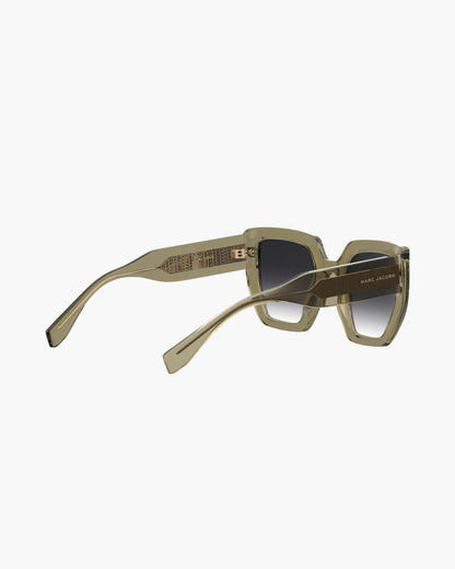 The J Marc Square Sunglasses Olive Marc Jacobs