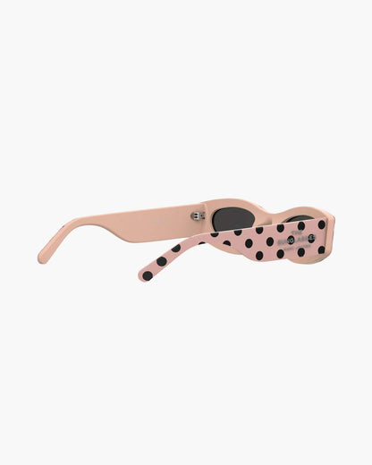 The Oval Sunglasses Peach Multi Marc Jacobs